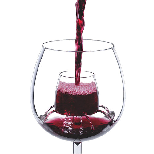 Cascade Aerator Wine Glass