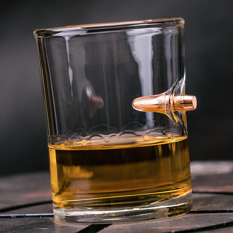 Bulletproof Pour Whiskey Glass