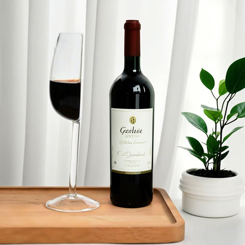 Half Glass Illusion Wine Goblet