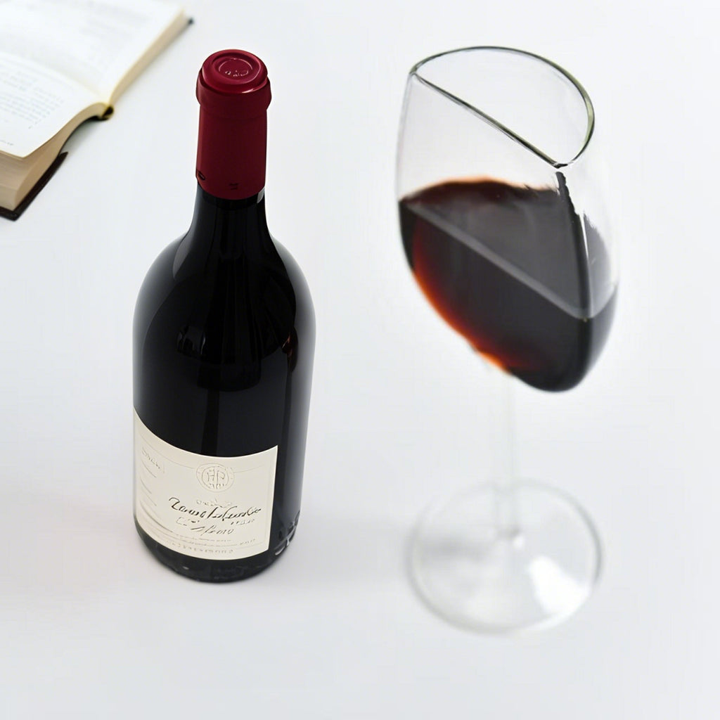 Half Glass Illusion Wine Goblet