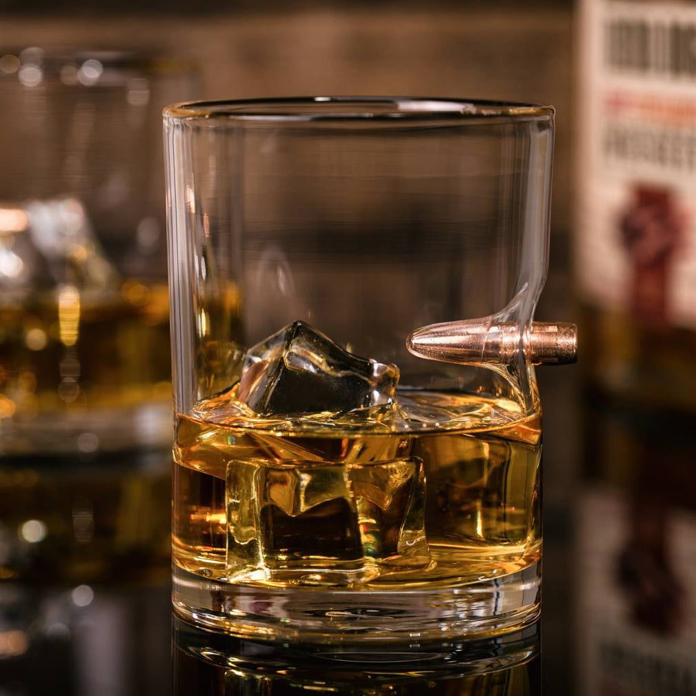 Bulletproof Pour Whiskey Glass